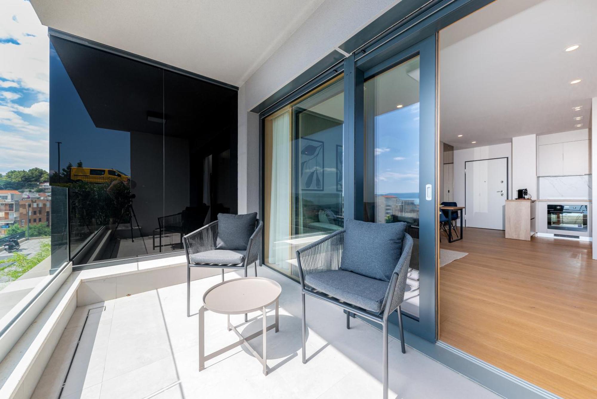 מאקרסקה Luxury Adria Sea City & Mountain View Apartment מראה חיצוני תמונה